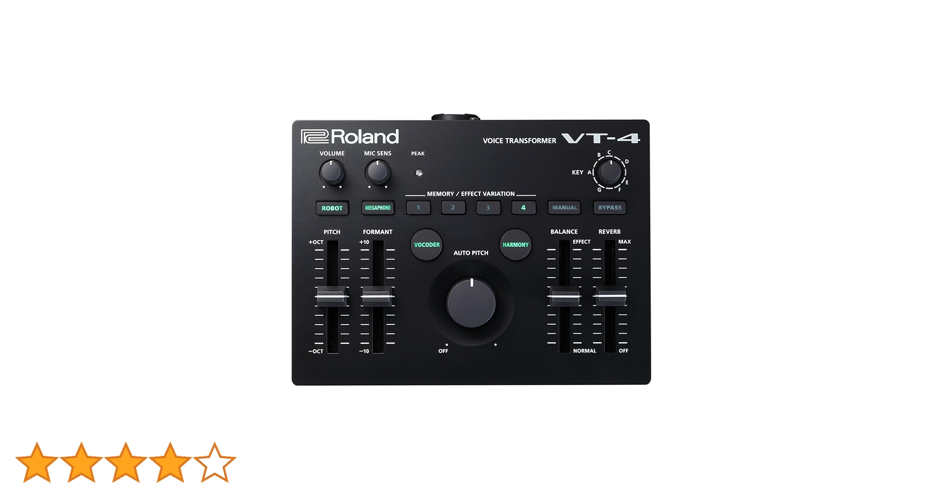 Amazon | Roland ローランド ボイストランスフォーマー VT-4 ボイス Amazon | Roland ローランド ボイストランスフォーマー VT-4 ボイス